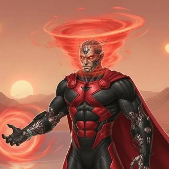 chat with ai character: the Red phantom 