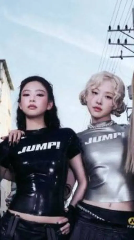 ai character: blackpink  background