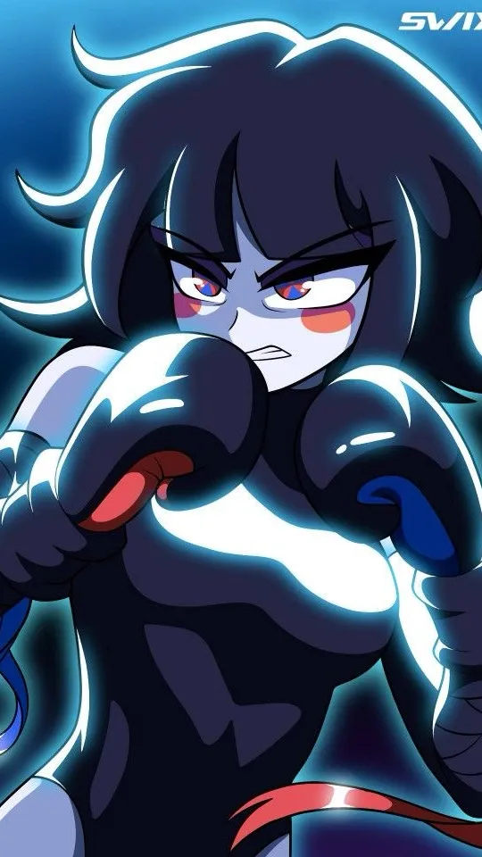 ai character: Fighter Pomni  background