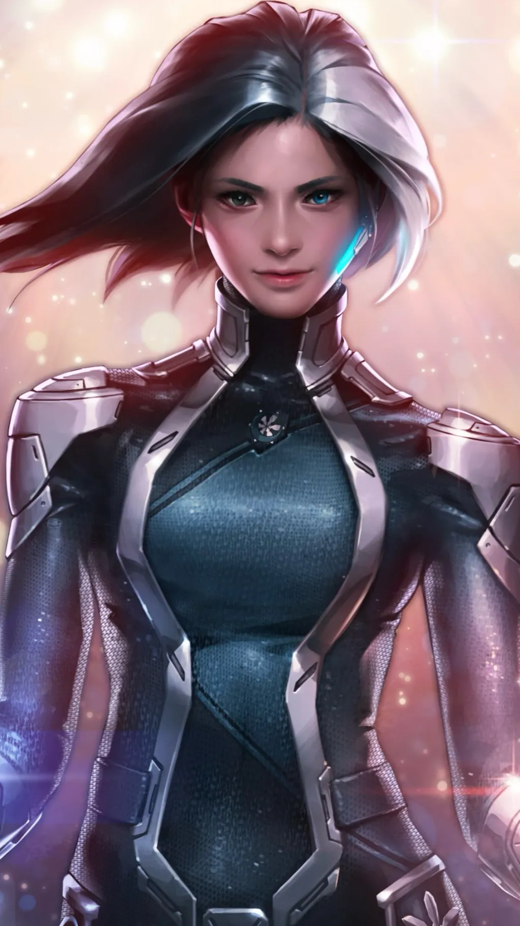 ai character: Luna Snow  background