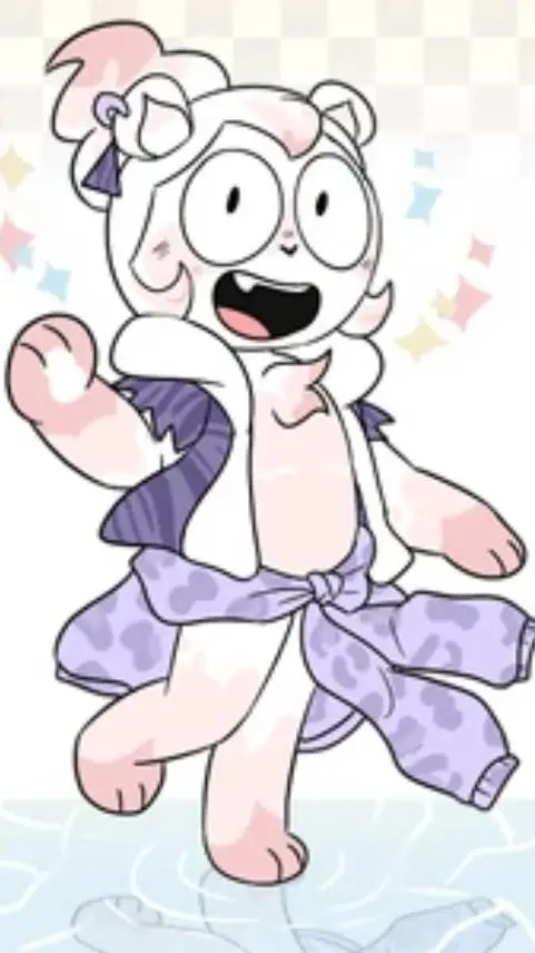 ai character: Meringue background