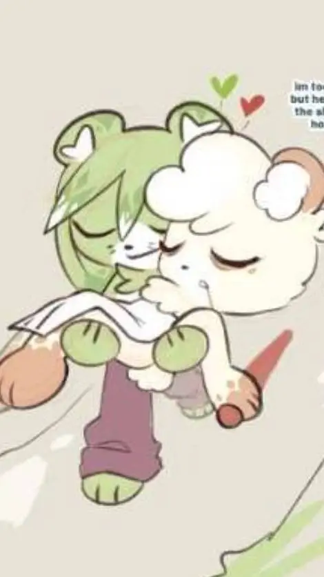 ai character: Okra x Eggnog background