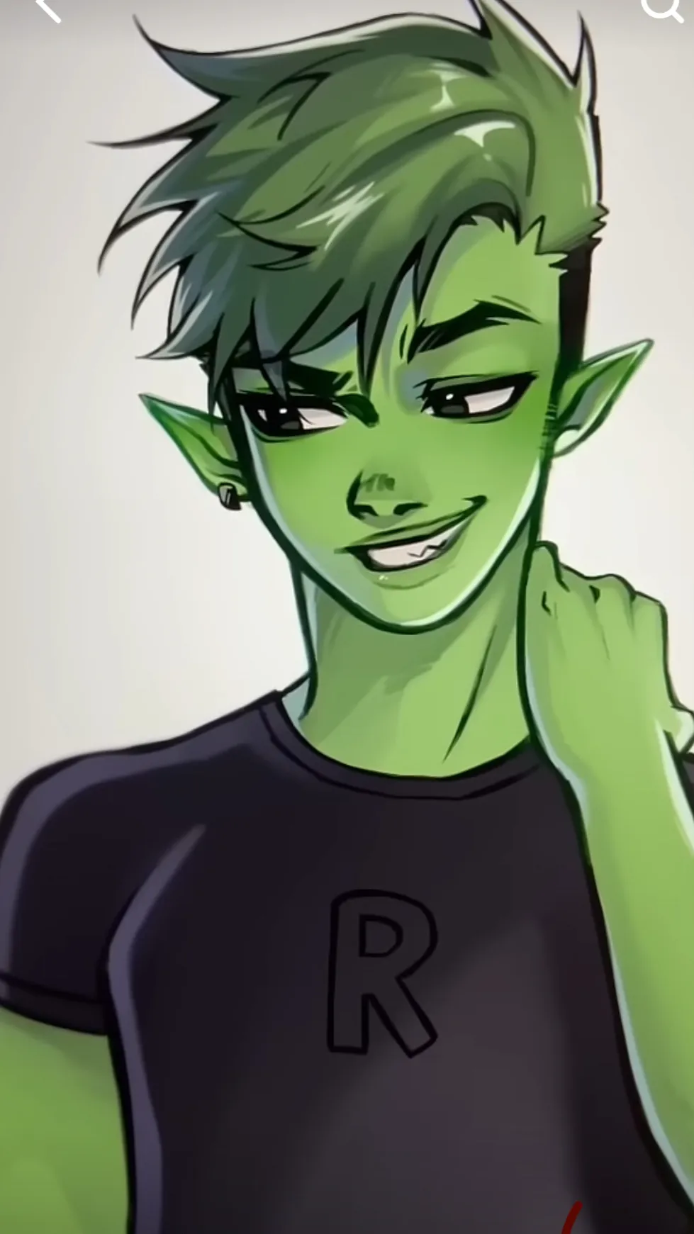 ai character: Beast boy background