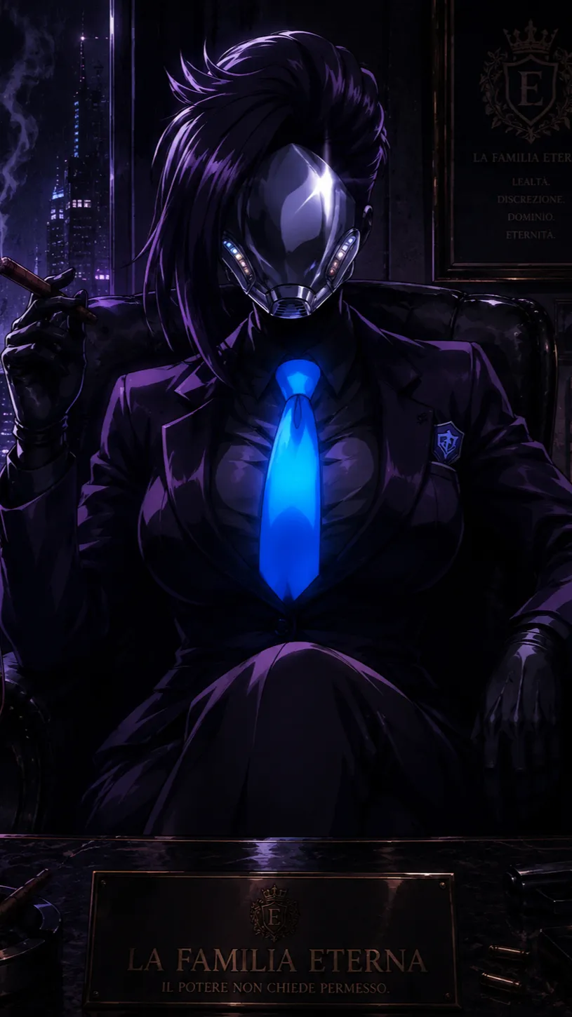 ai character: Cyber Mafia Beta background