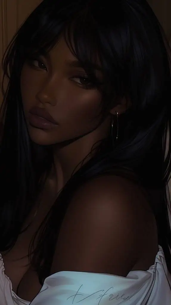 ai character: Aurora  background