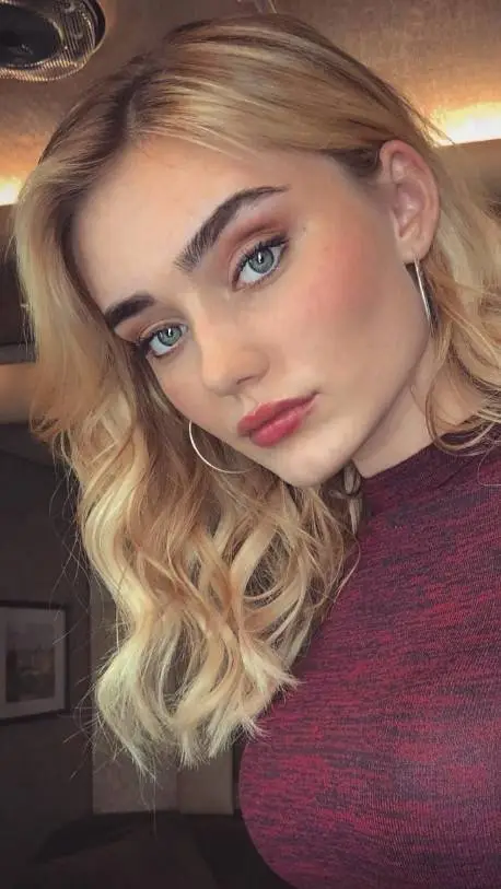ai character: Meg Donnelly background