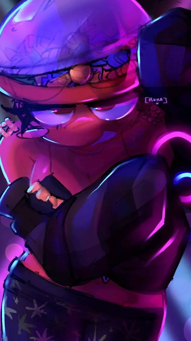 ai character: dandy's rave au background