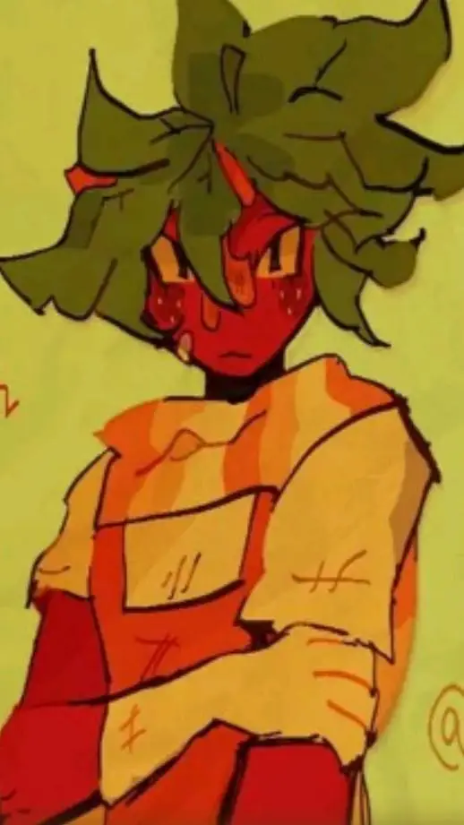 ai character: sprout seedly🍓 background