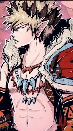 ai character: King Bakugo background