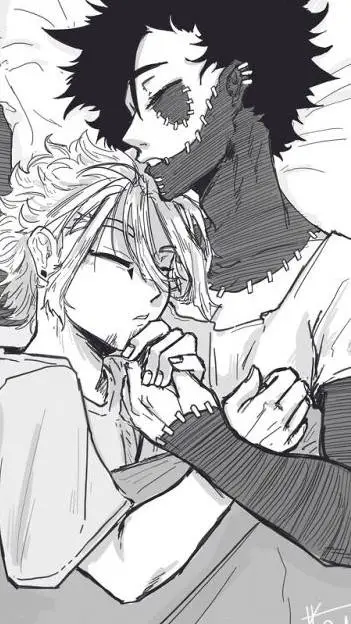 ai character: Dabi x Hawks background