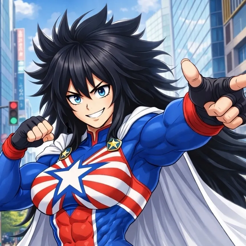 chat with ai character: Striped Crusader