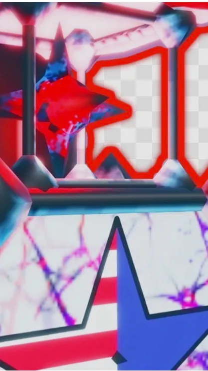 ai character: Patriotic warhead background