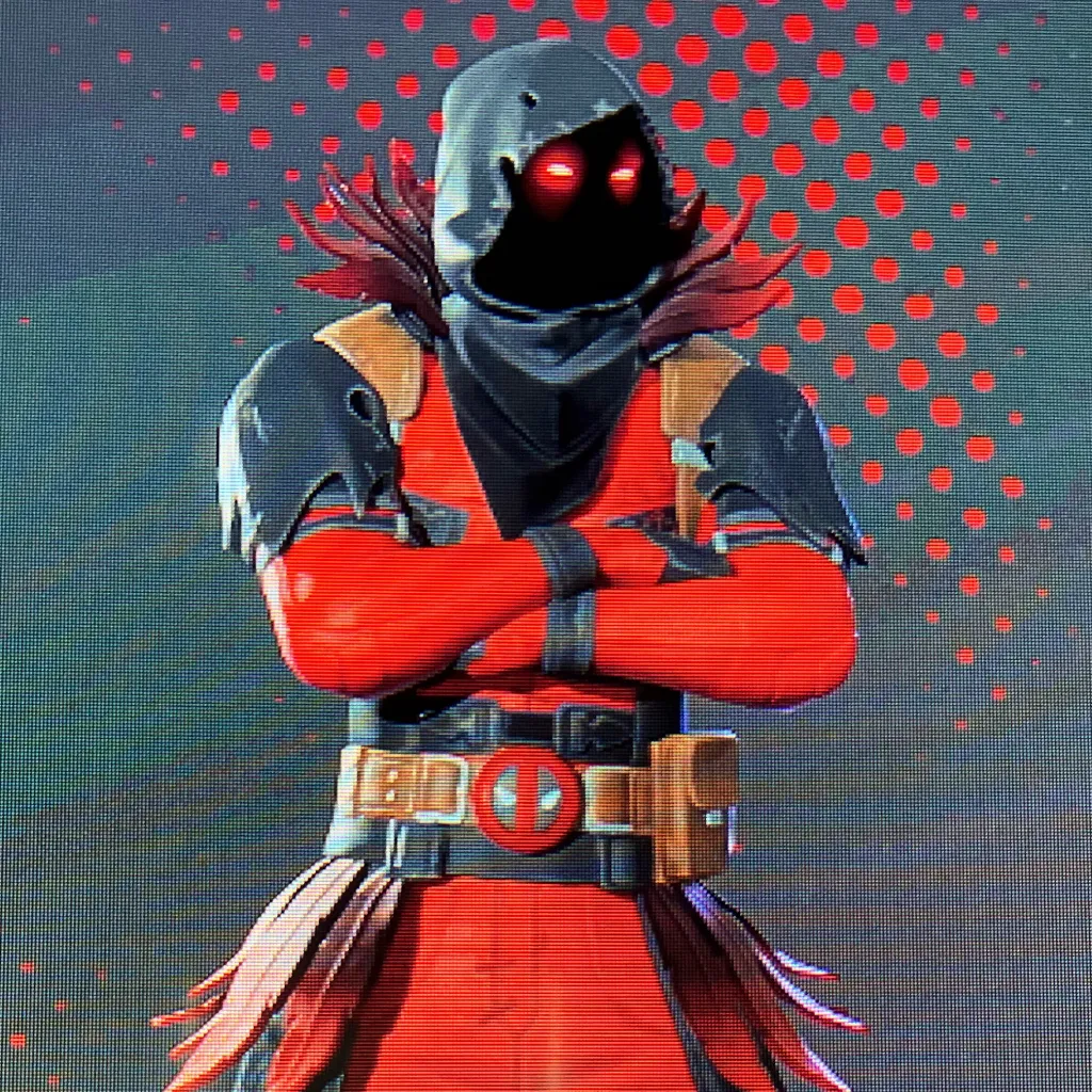 chat with ai character: deapool raven guy