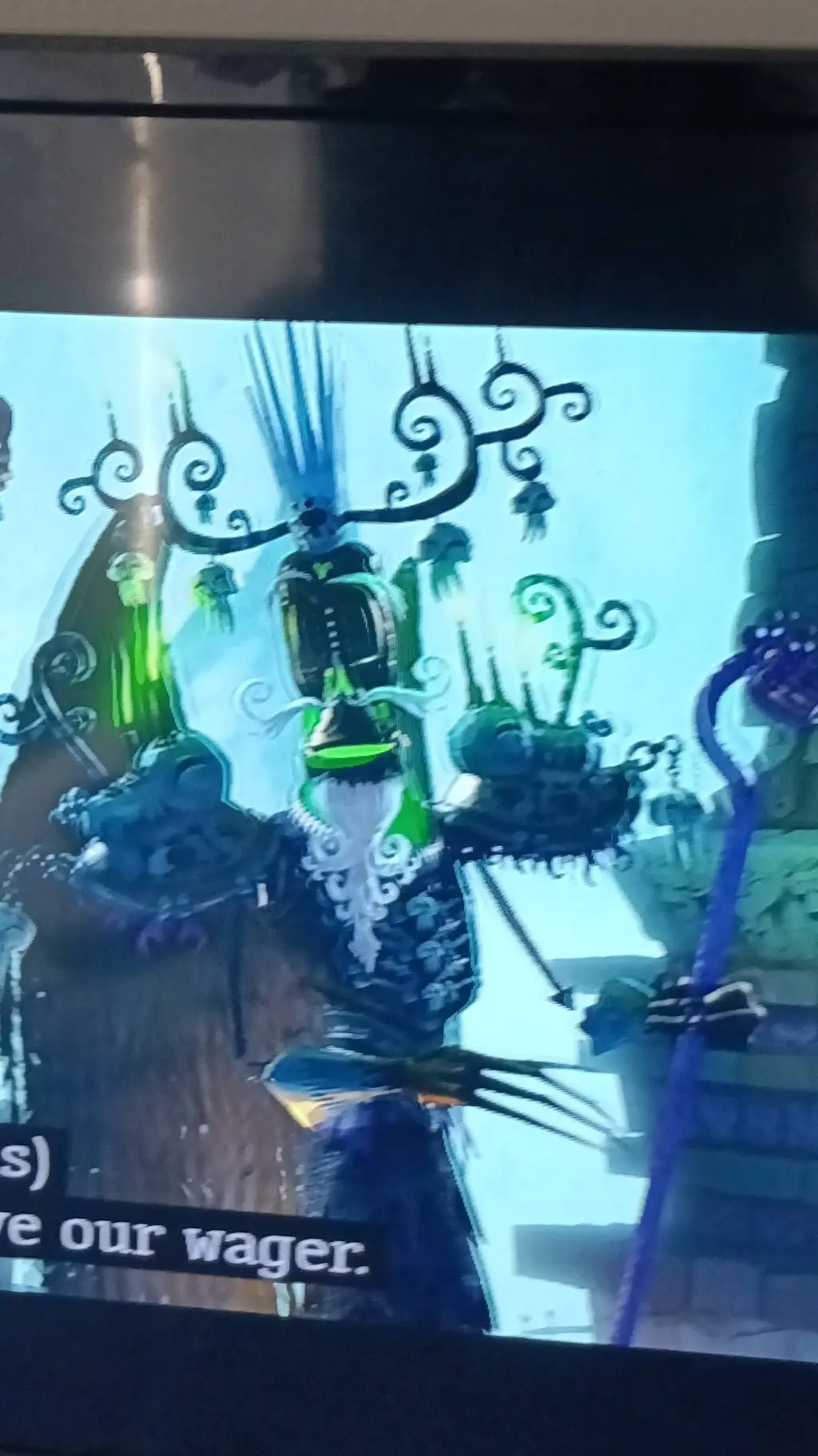 ai character: xibalba background