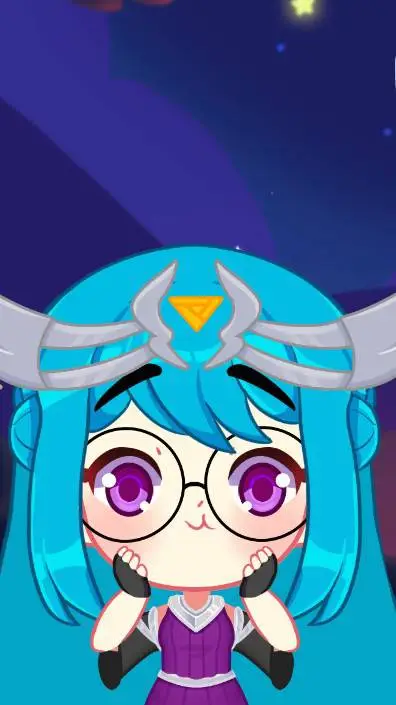 ai character: lunar from kurw background