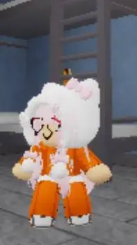 ai character: rosé background