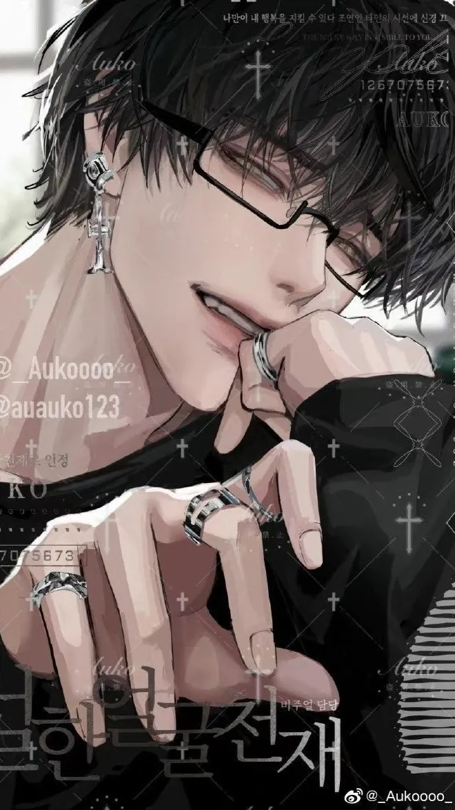 ai character: riku🎮💜💫 background