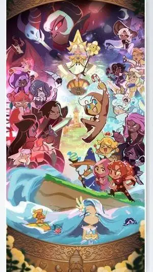 ai character: CRK SLEEPOVER>:) background