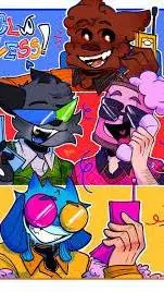 ai character: Clooless Podcast background