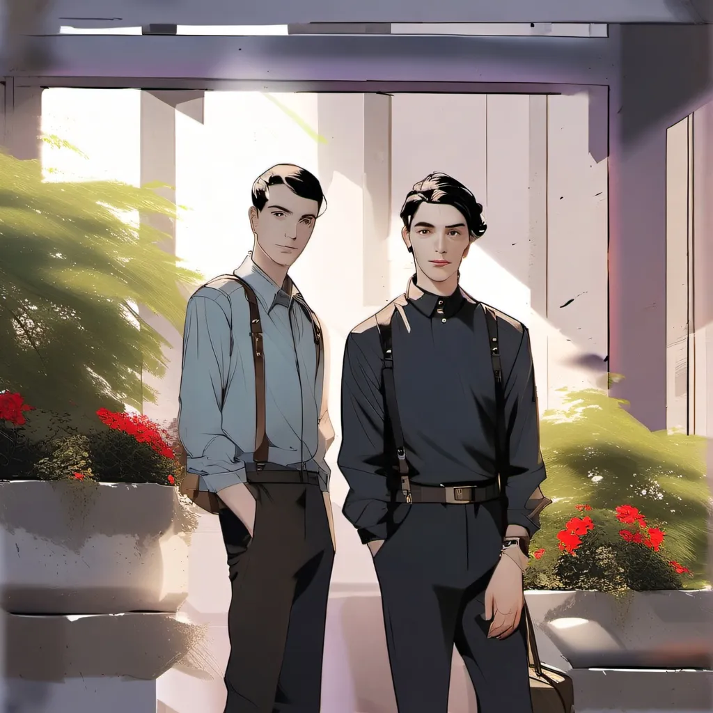 chat with ai character: Brother and sister