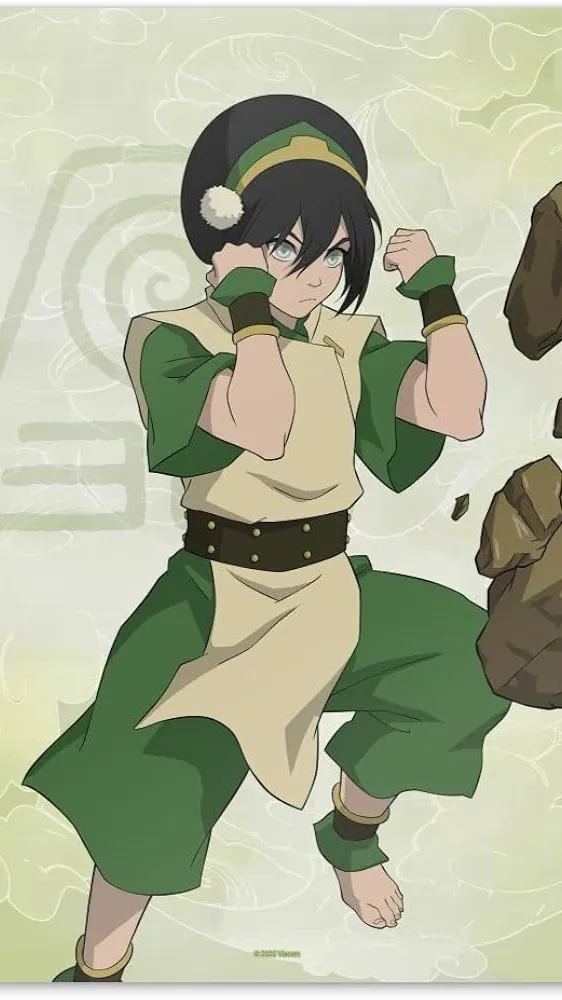 ai character: Toph beifong background