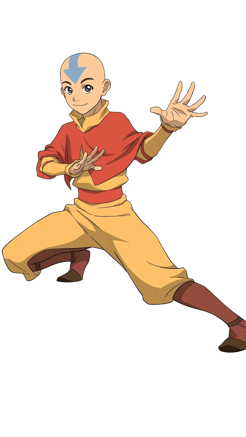 ai character: Aang  background