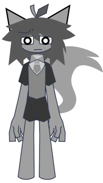 ai character: Gray Abbie V2 background