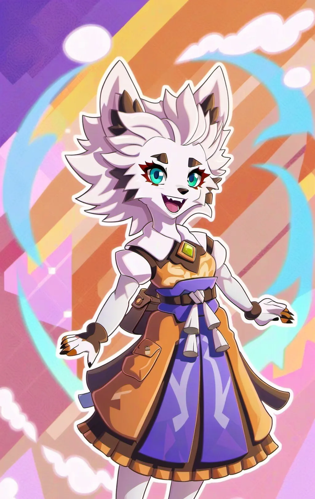 chat with ai character: Meow Skullz