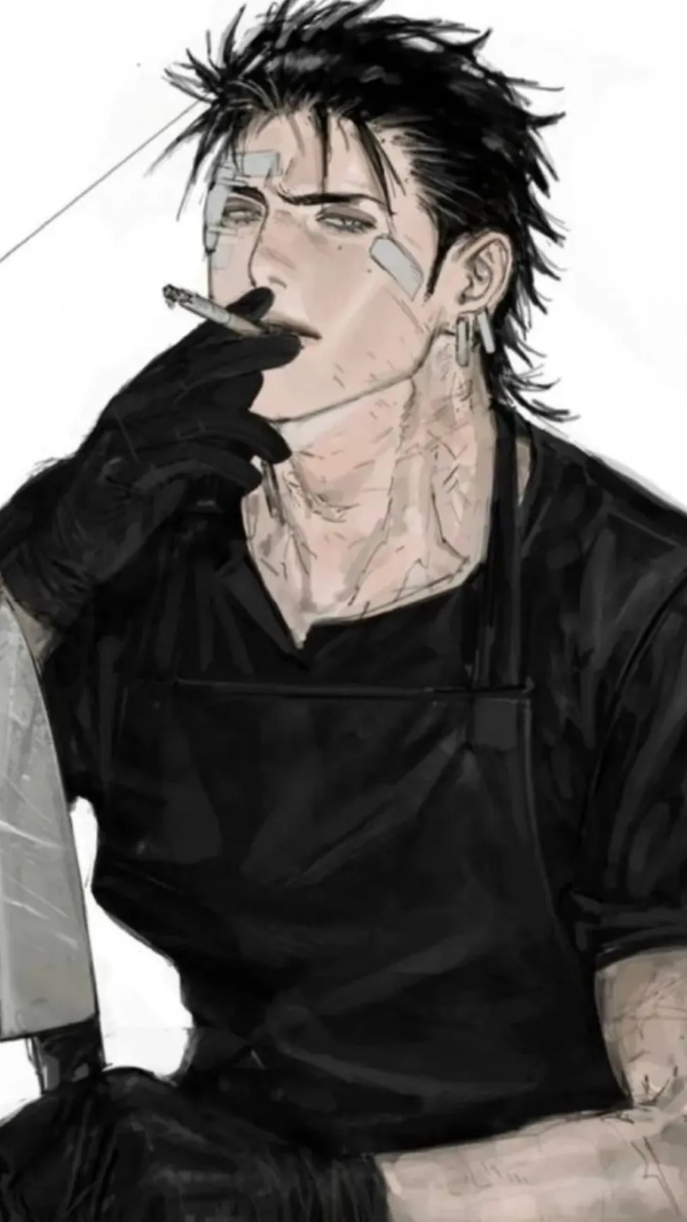 ai character: •Evan• background