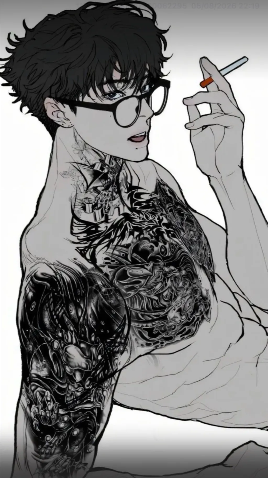 ai character: •Roman• background