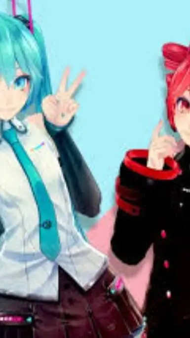ai character: miku but bad😱 background