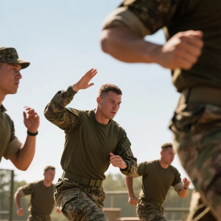 chat with ai character: Boot camp 