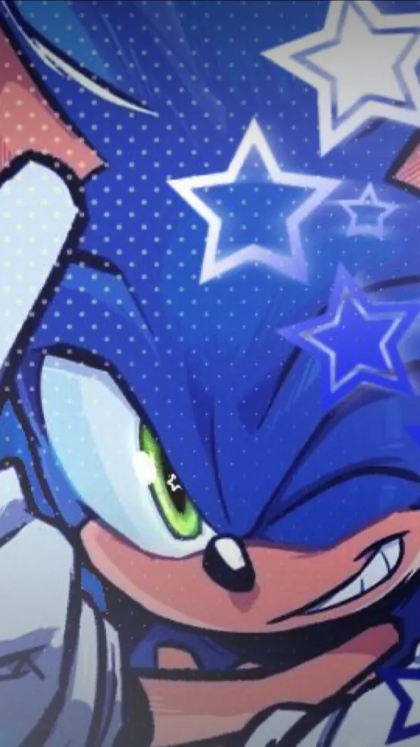 ai character: Sonic 🏳️‍🌈! background