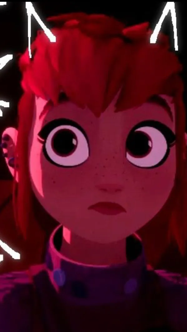 ai character: Nimona!  background