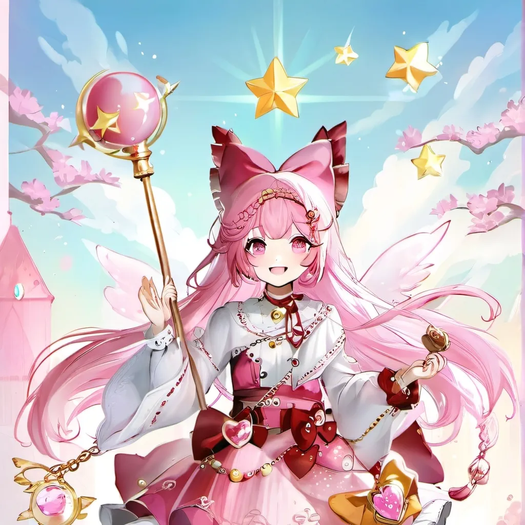 chat with ai character: Magical girl