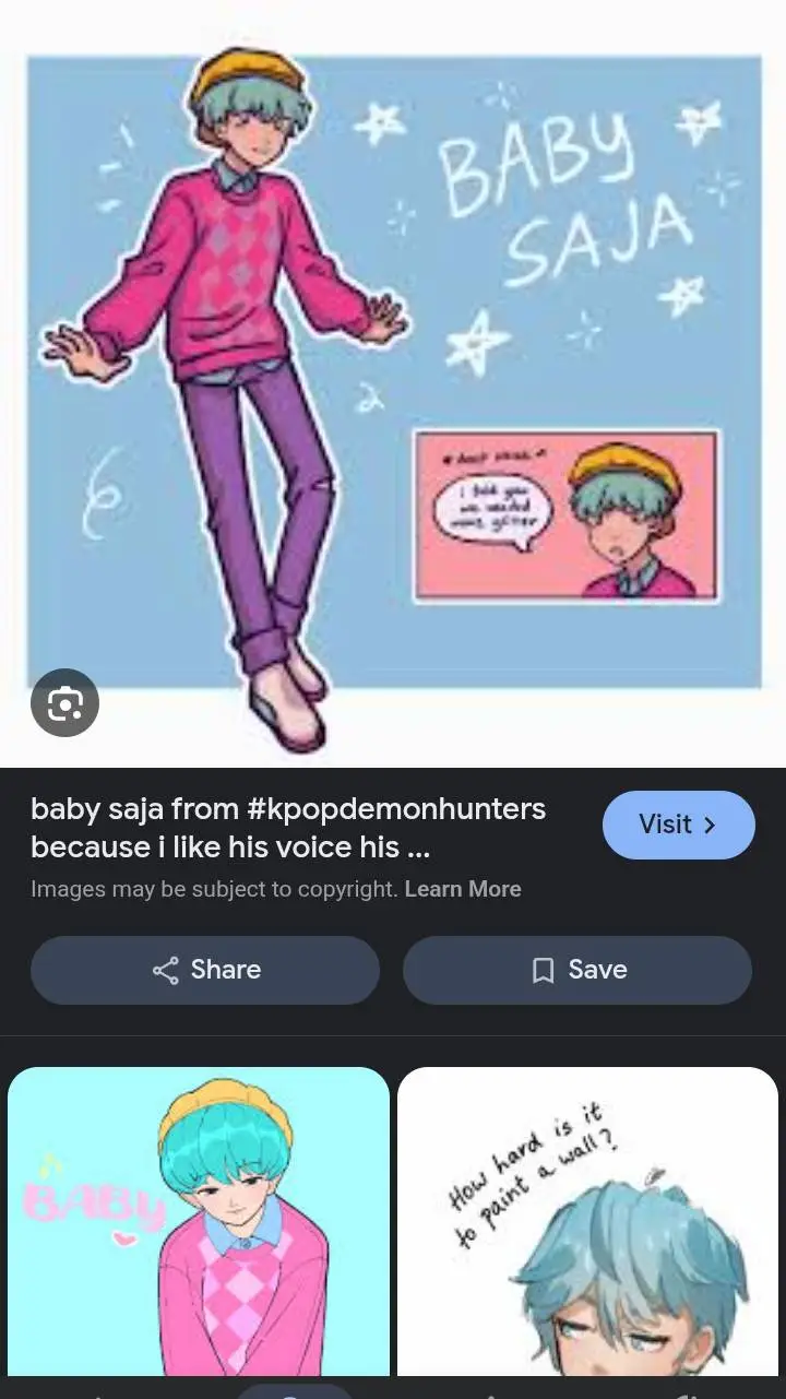 ai character: baby saja yandere  background