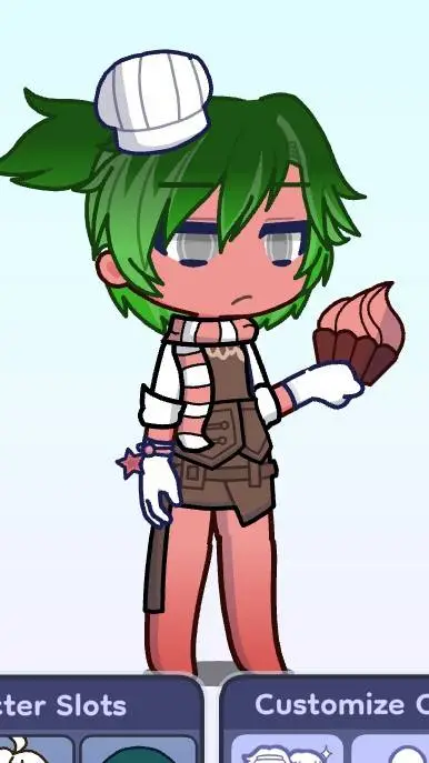 ai character: sprout seedly  background