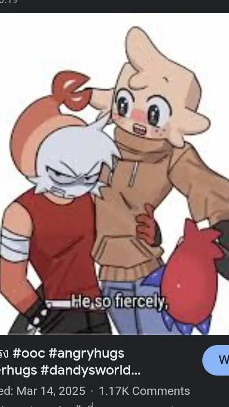 ai character: angryhugs  background