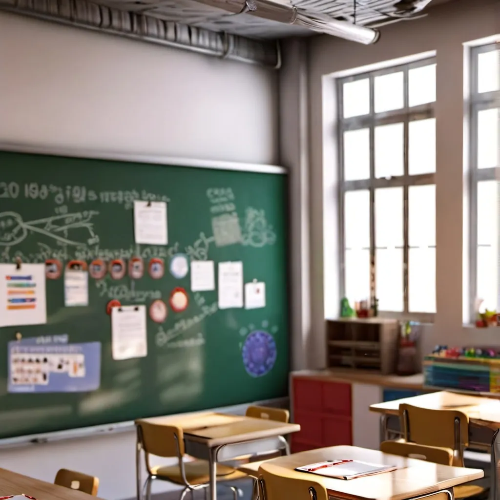 chat with ai character: Average Classroom