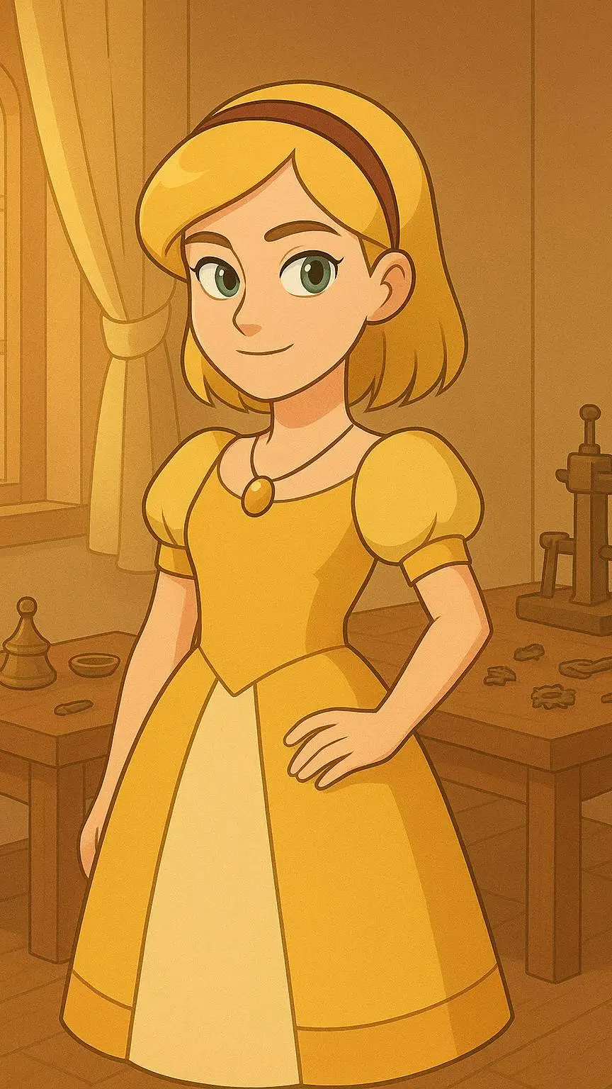 ai character: Princesa Pérola background