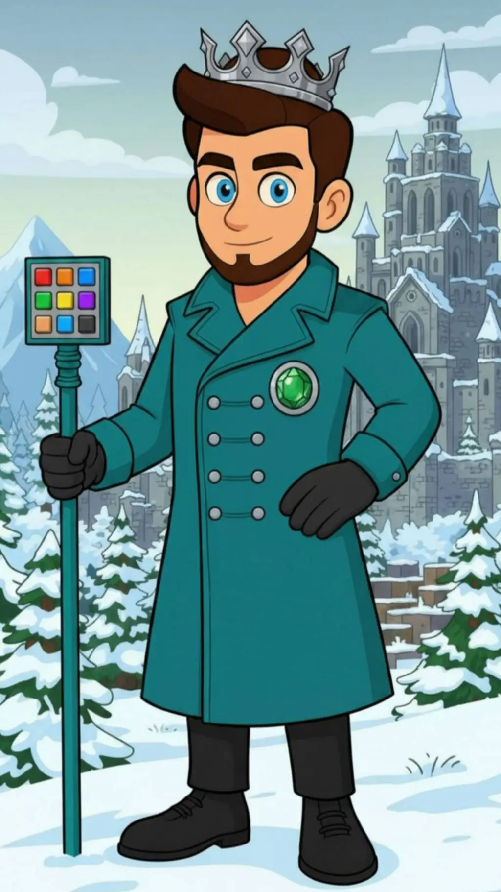 ai character: Rei Lumen background