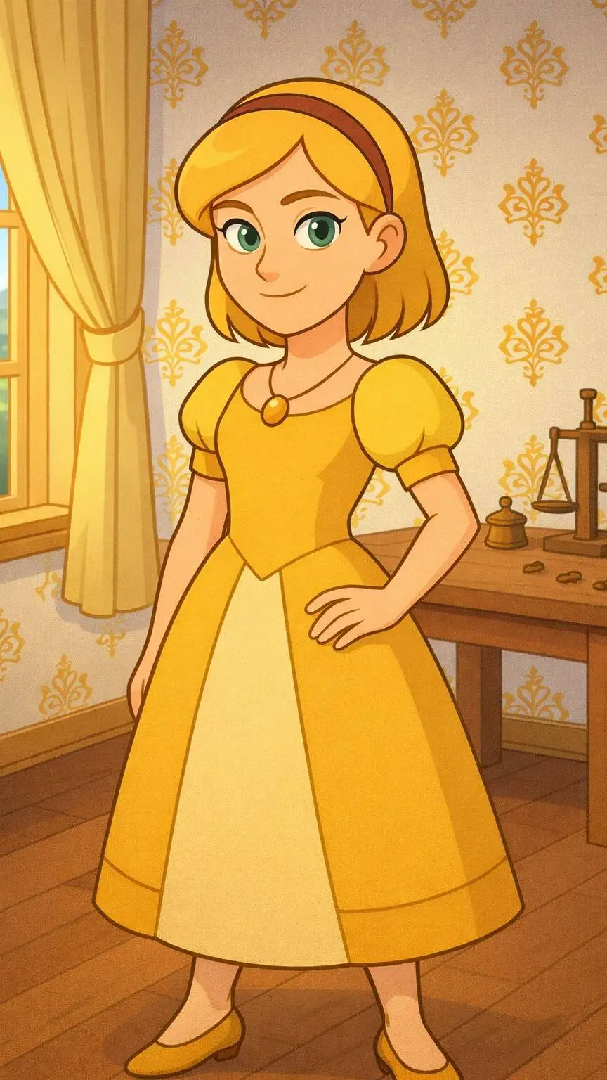 ai character: Princesa Pérola background