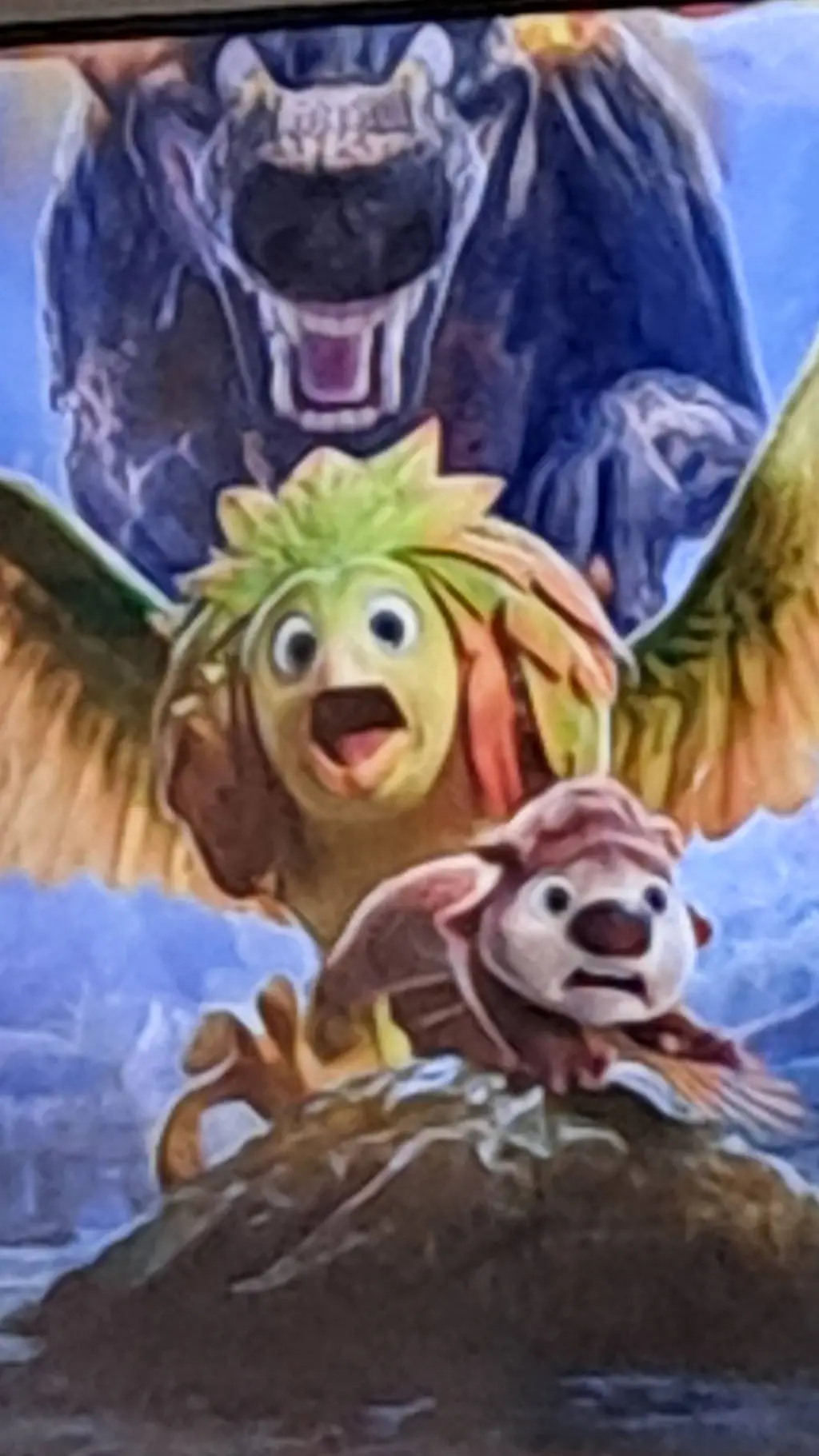 ai character: Swapped the movie! background