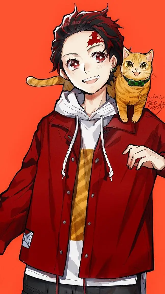 ai character: Tanjiro background