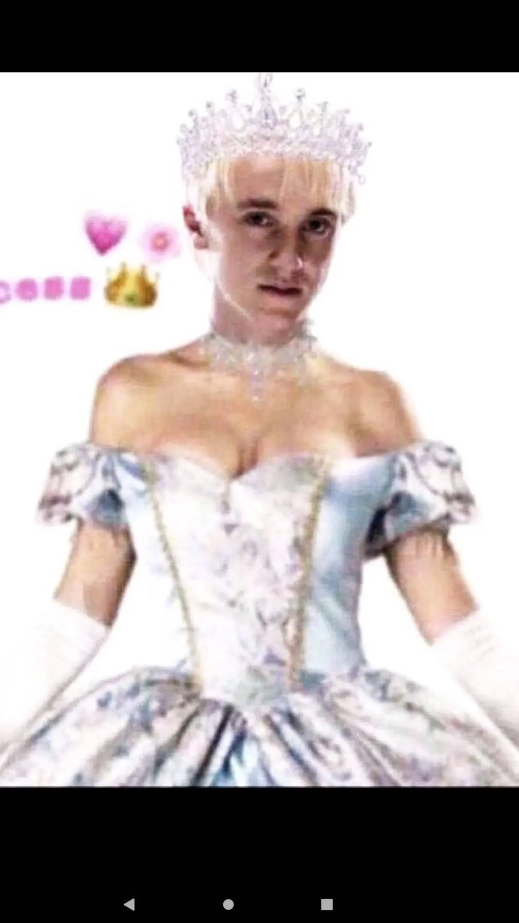 ai character: PRINCESS DRACO!!! background