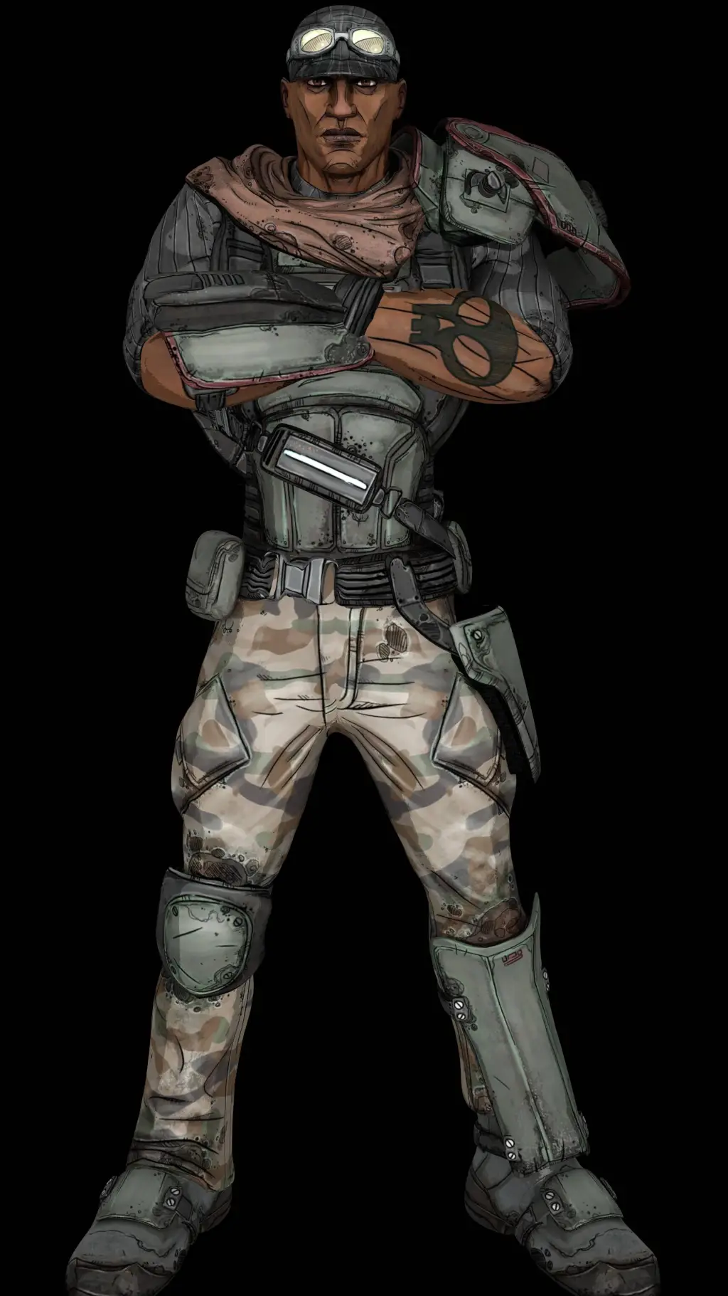 ai character: Roland background