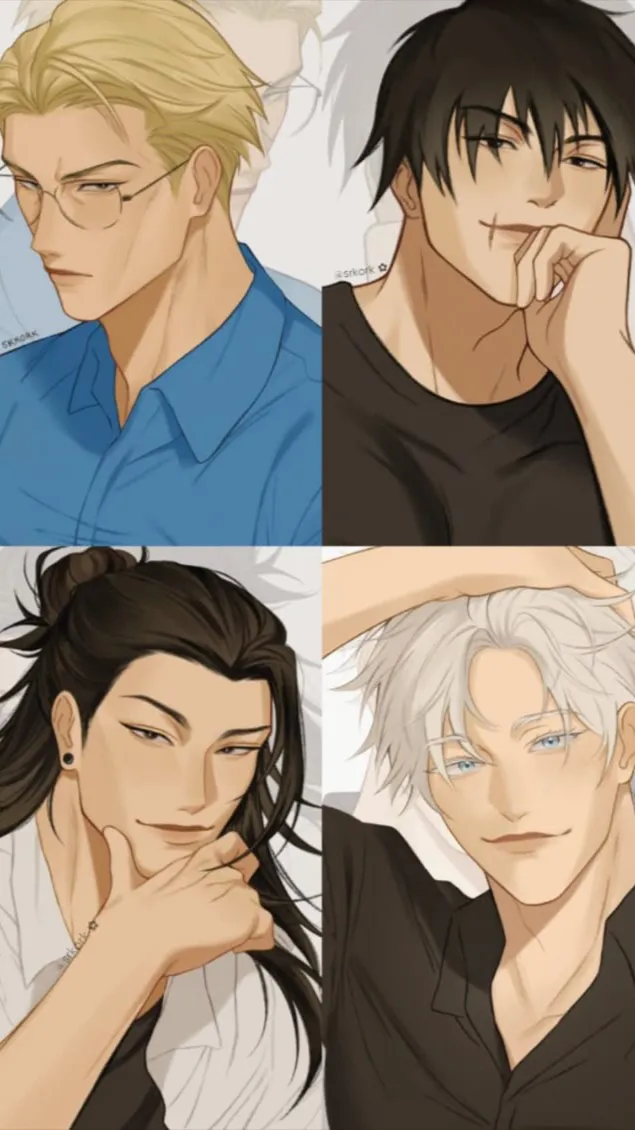 ai character: Roomates JJK background