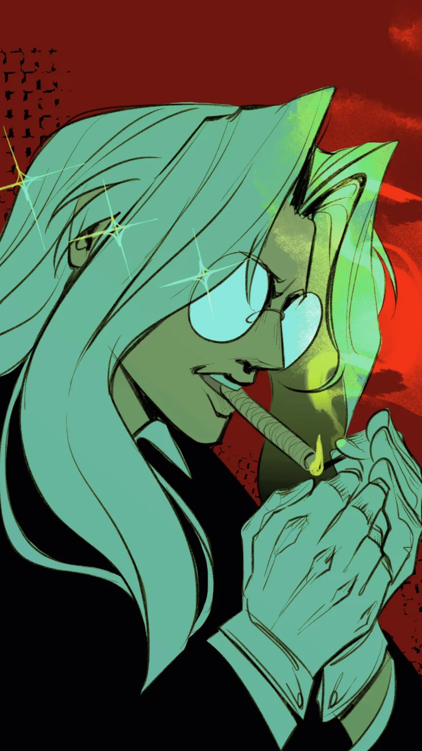 ai character: Integra Hellsing  background