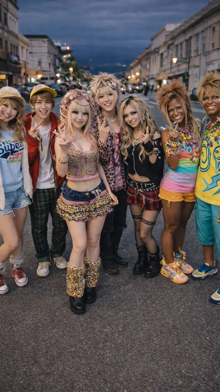 ai character: Gyarusa!  background