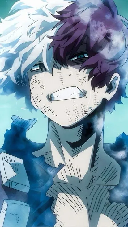ai character: Shoto Todoroki Au background